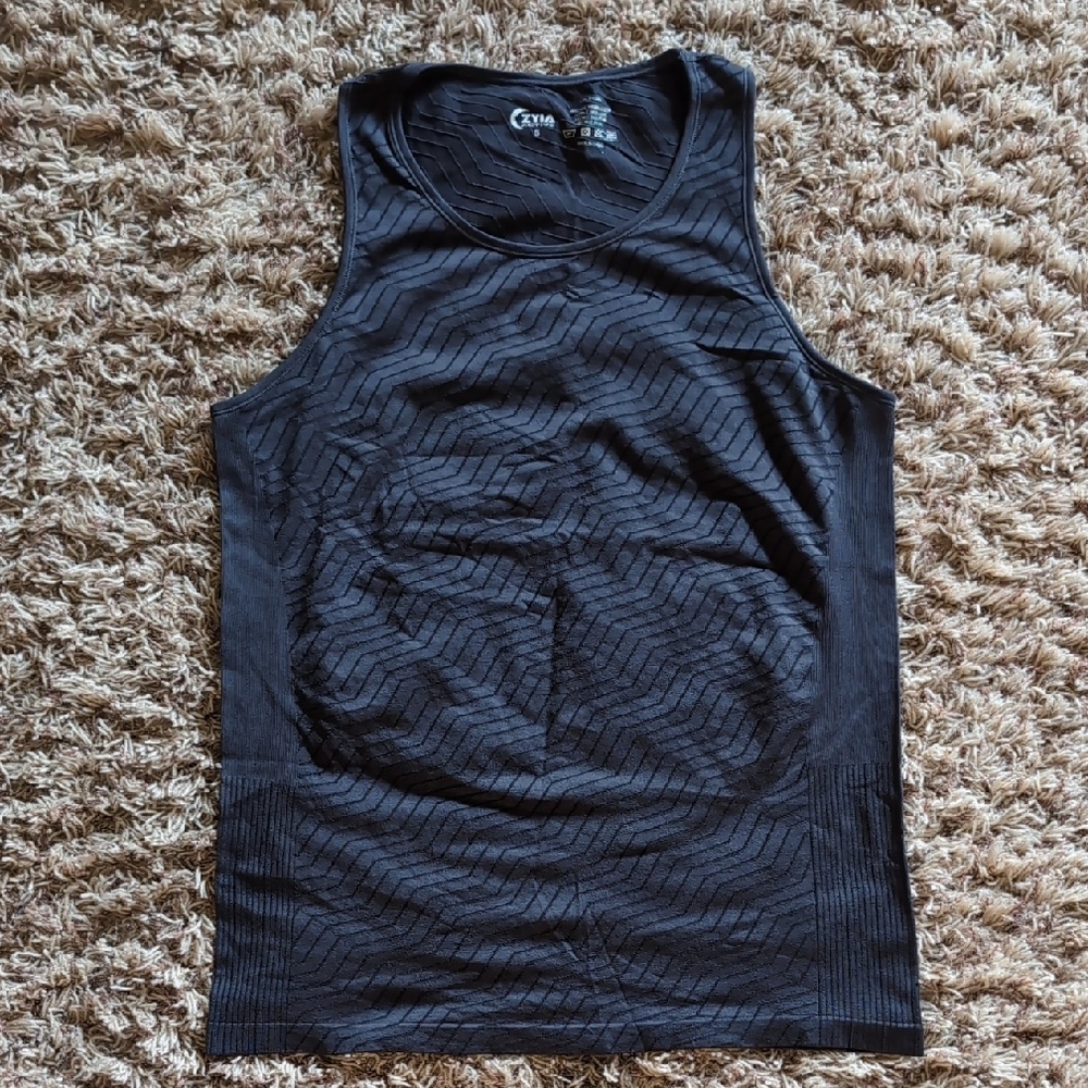 Zyia Grey Copper Charged Tank Top